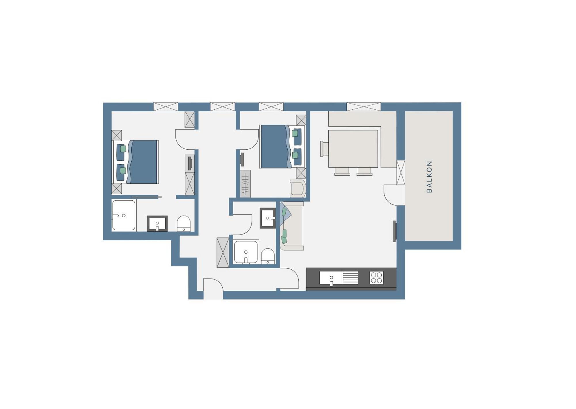 Am Reitecksee Appartement 3*